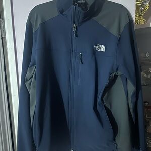 The North Face Men's Blue and Gray Performance Jacket